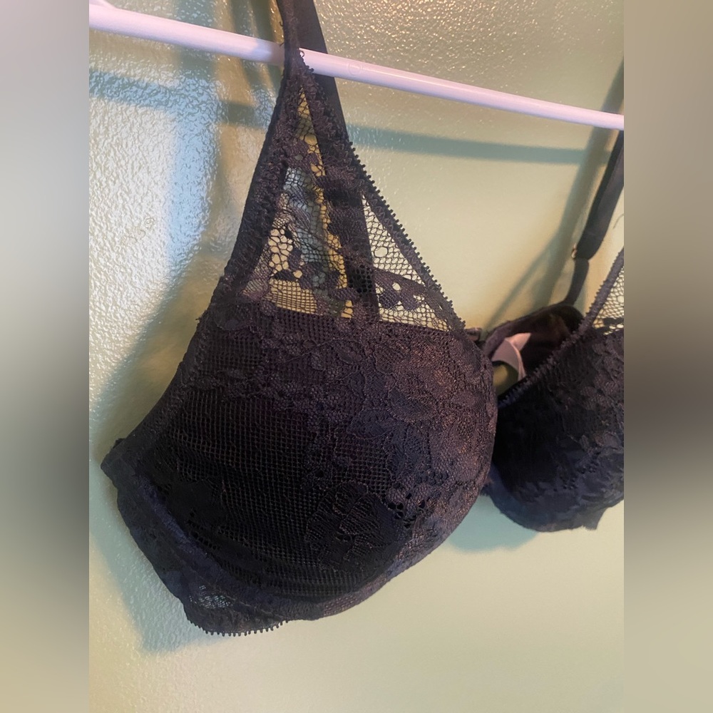 Auden Black Lace Bra - Picture 2 of 4